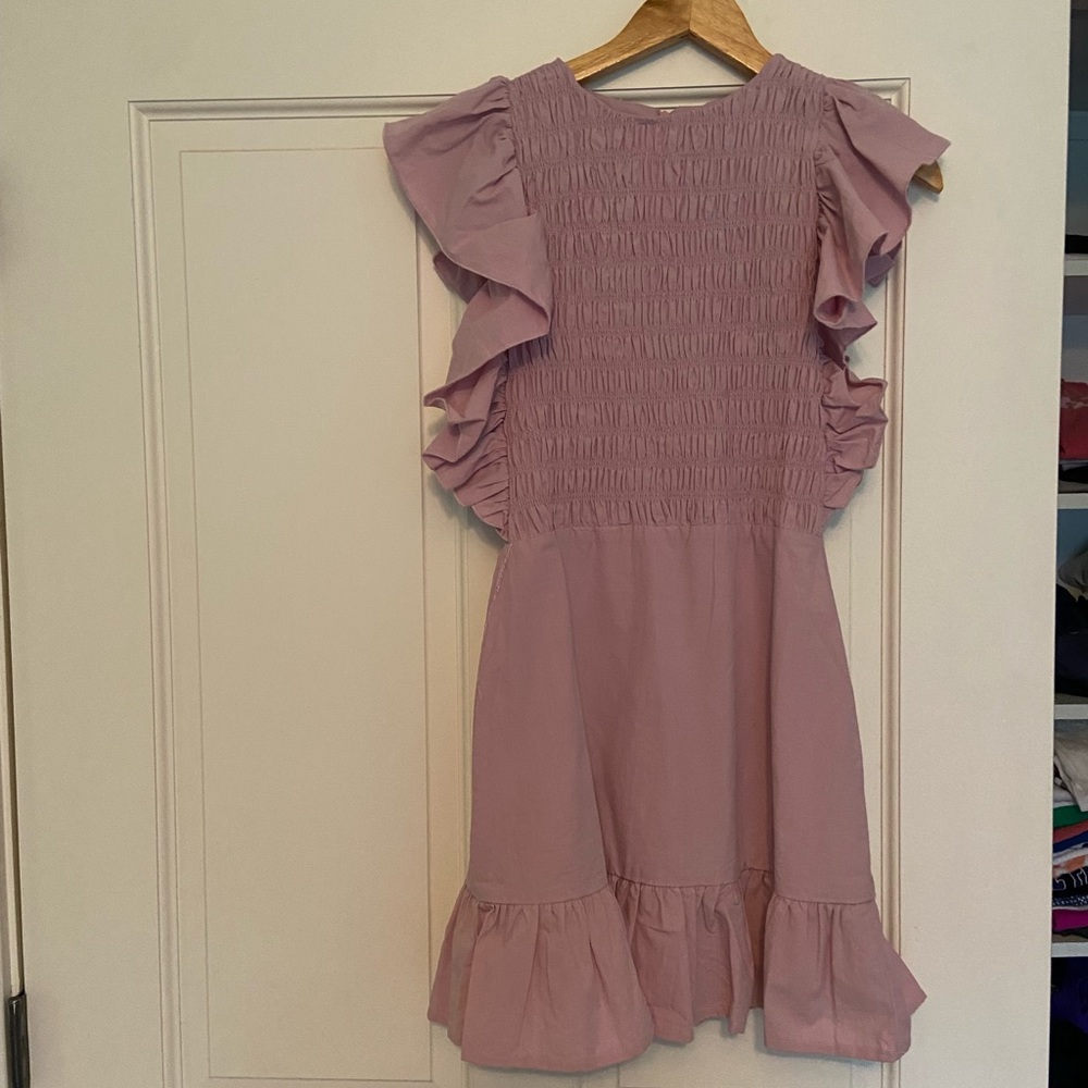 Purple dress. Never worn